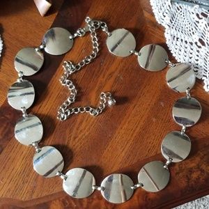 Silver Chain Belt